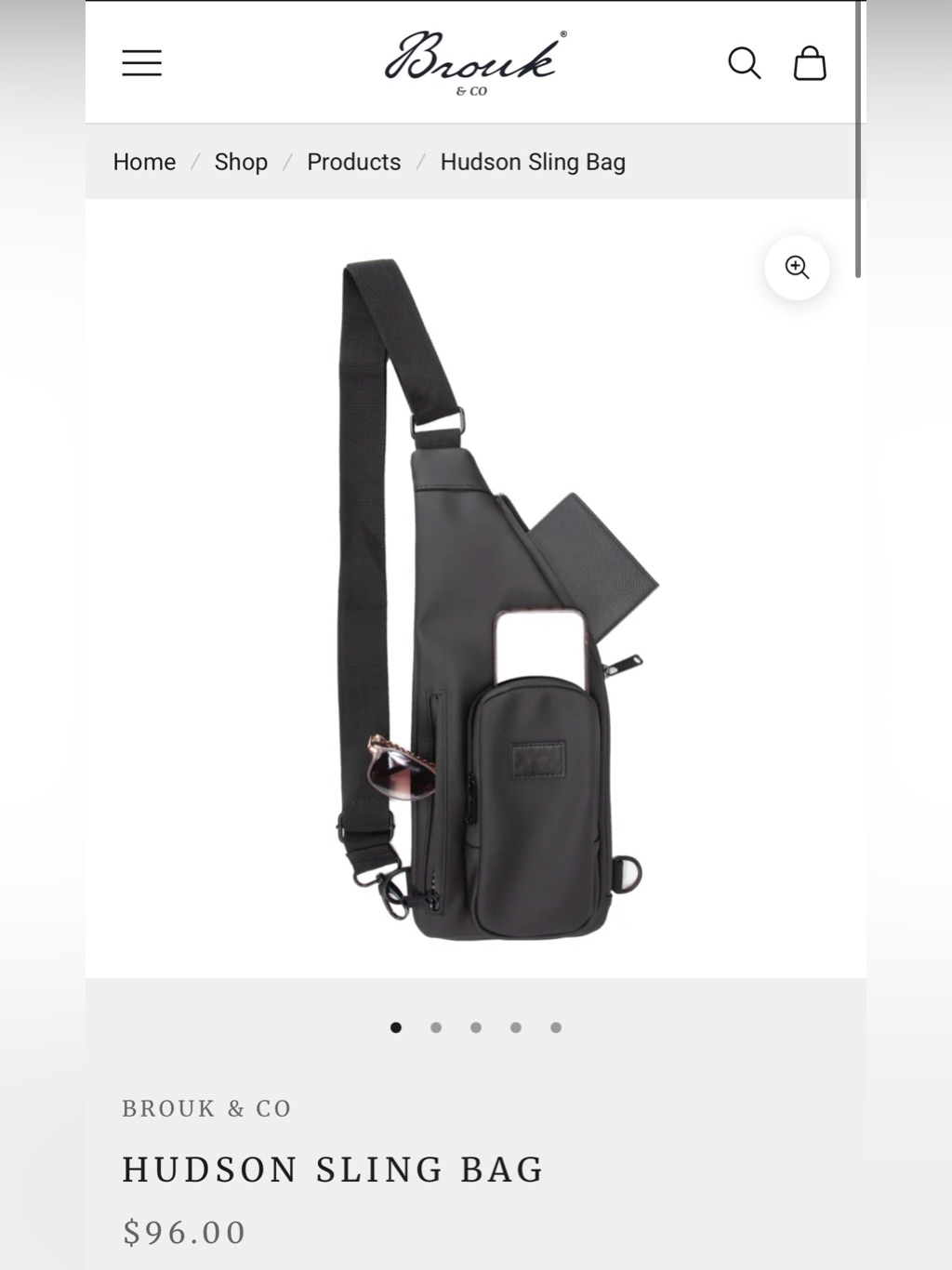 Brouk & Co Hudson Sling Bag
